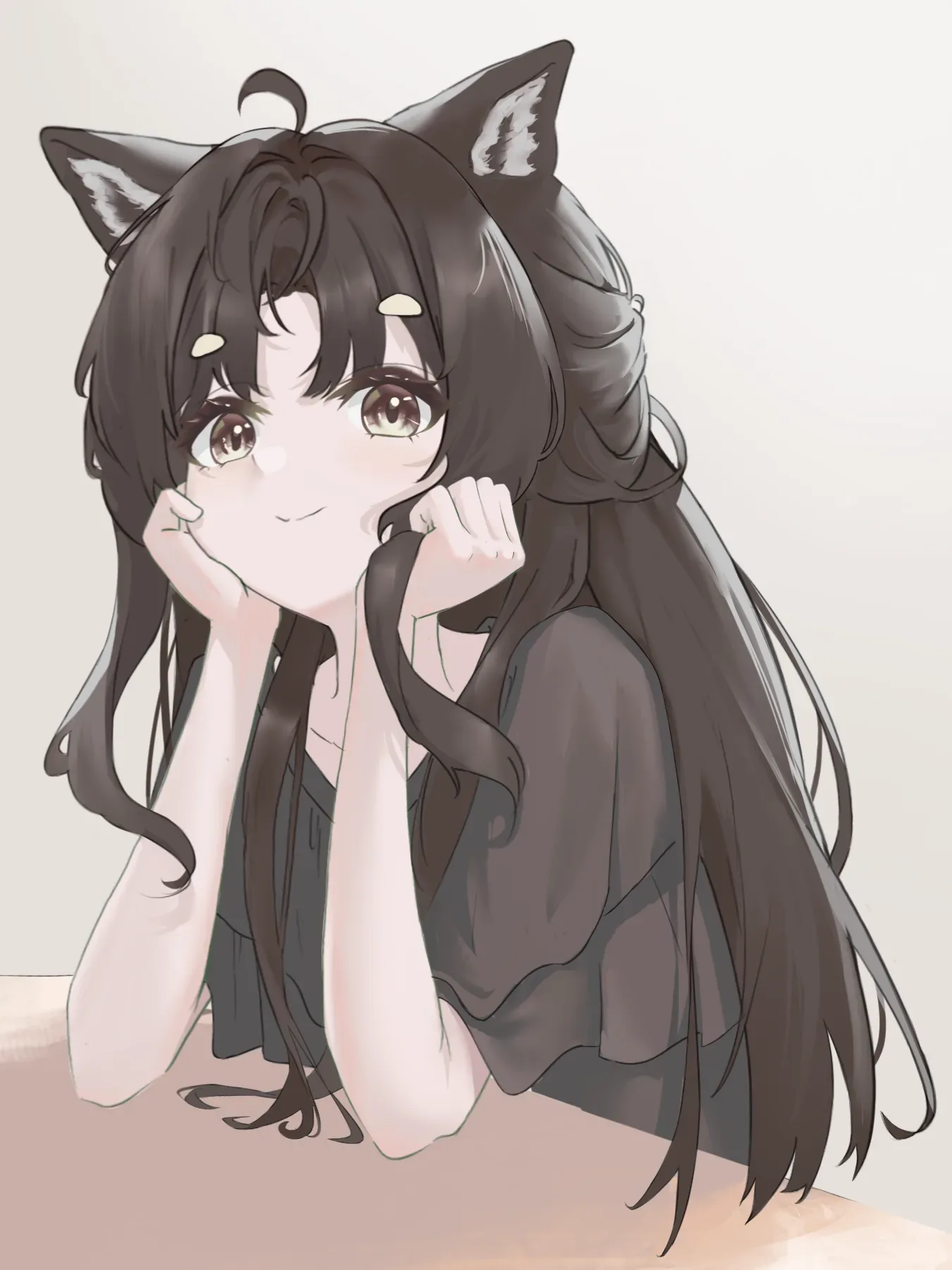 半身彩稿